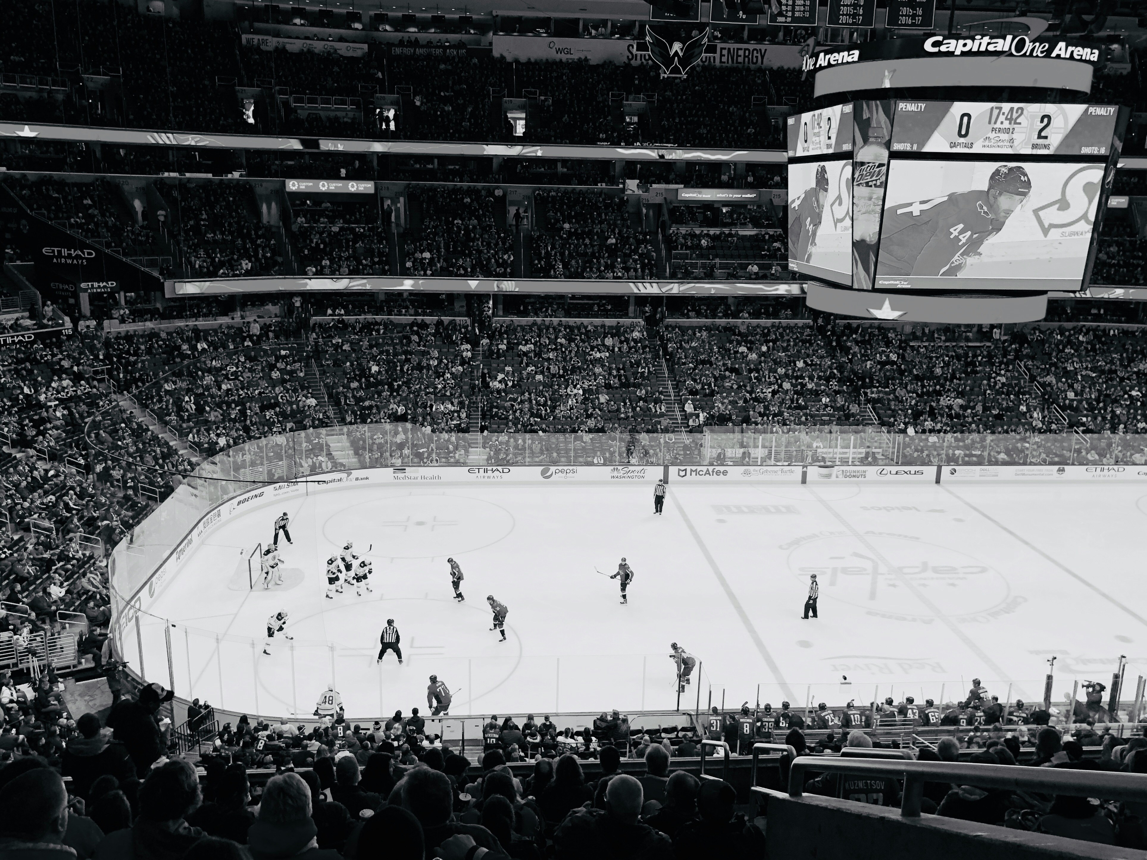 Automated hockey analytics pipeline with AI and LLM integration showing data processing and interactive dashboards